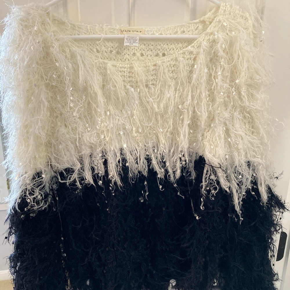 Boutique shaggy sweater